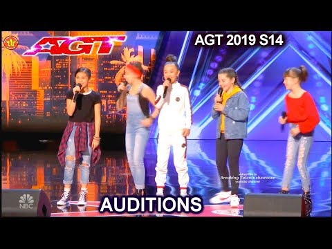 Thumbnail for GForce -  KID GIRL Band AMAZING!!  | America's Got Talent 2019 Audition by Girl (band)