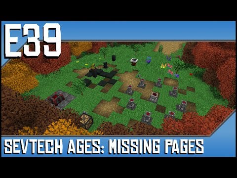Sevtech Ages-Missing Pages-Ep39-Modded Minecraft-Charm of Gluttony, Ender Pearl, Constellation Paper