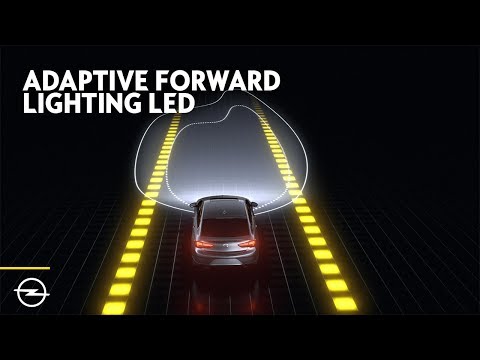 Opel-Features: Adaptive Forward Lighting LED-Scheinwerfer (AFL)