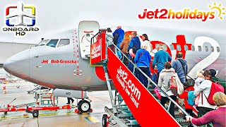 TRIP REPORT | Jet2 | Rare & Amazing Approach! ツ | London to Tenerife | Boeing 737 Sky Interior