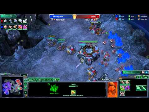 HotS GM Showmatch: Avilo (T) vs HoneyBear (Z) - [Game 1: Bo5] - 1 / 2