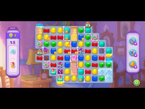 Homescapes level 8514 Hard level (+5moves)