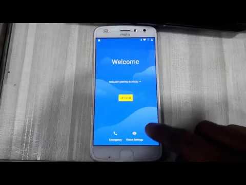 Motorola XT1710-10 Z2 Play Google Bypass Remove 8.0