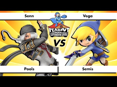 Peabnut C.C.C.C. - Pools Winners Semi Final - Senn (Sheik) vs Vega (Toon Link)