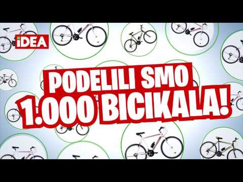IDEA: izvučeni dobitnici 1000 bicikala