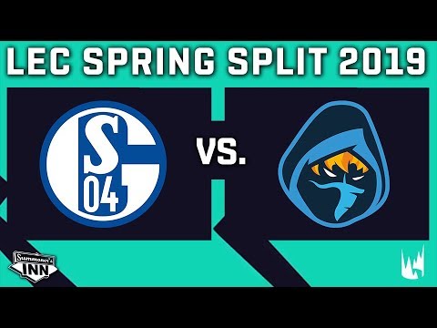 S04 vs RGE | LEC Spring Split | Woche 9, Tag 2 [GER] vom 16.03.2019.