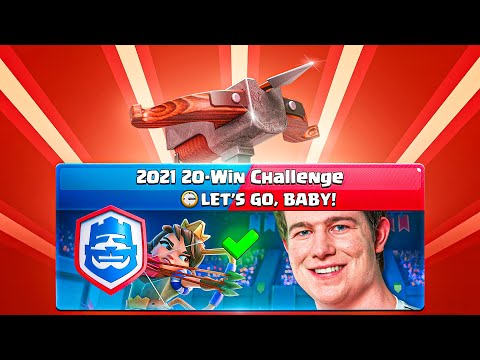 I GOT 20 WINS w/ 3.0 X-BOW CYCLE! Clash Royale 20 Win Challenge!