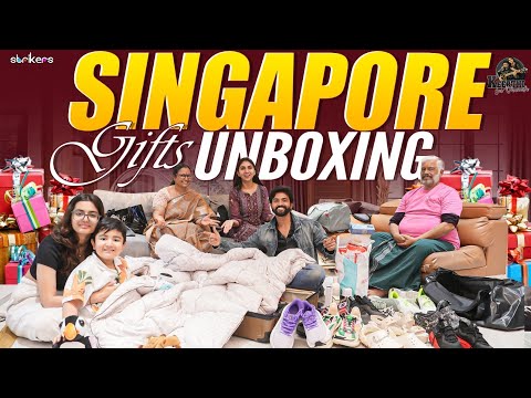 Singapore Gifts Unboxing || Keerthi Jai Dhanush || Keerthi Vlogs || Strikers