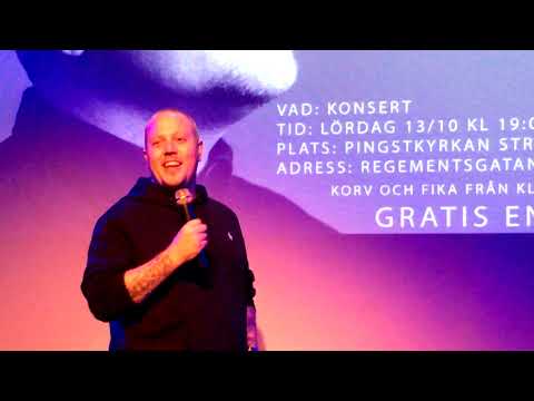 Sebastian Stakset berättar innan vart kristen i Strängnäs18 4K