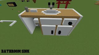 Bathroom Sink in Minecraft