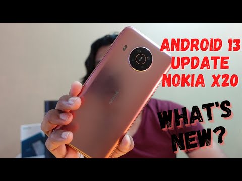 Android 13 Nokia X20 Live Update Process : What's New?
