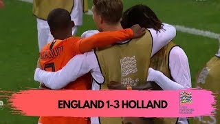 England 1-3 Holland