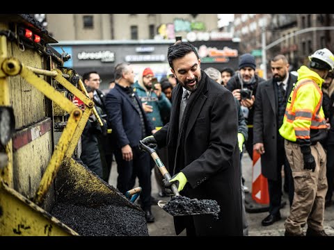 Mayor Zohran Mamdani Joins NYC DOT Workers to Fix the Williamsburg Bridge Bump