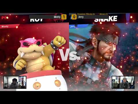 Throwdown Thursday 64 - Winners R3 - (Bowser Jr.) Monty vs Jerry (Donkey Kong/Snake)