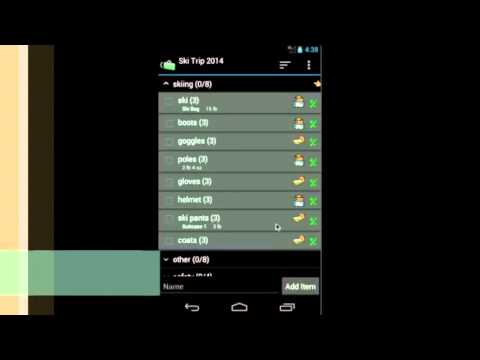 Packing List - Full Video