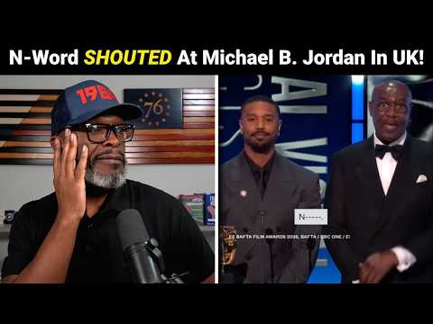 Tourette's Activist SHOUTS N-Word At Michael B. Jordan At BAFTAs!