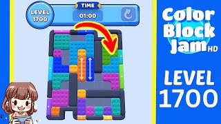 Soluzione del Livello 1700 di Color Block Jam