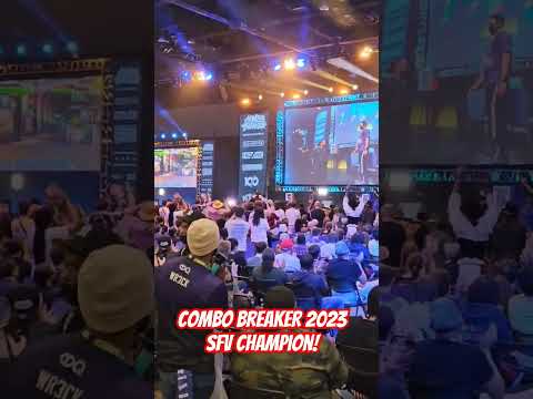Combo Breaker  2023 SFV Champion!!! #shorts