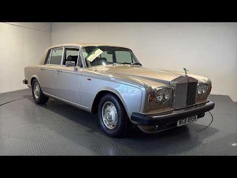 1981 ROLLS ROYCE SILVER SHADOW II | Mathewsons Classic Cars | Auction: 11, 12, 13 March 2026