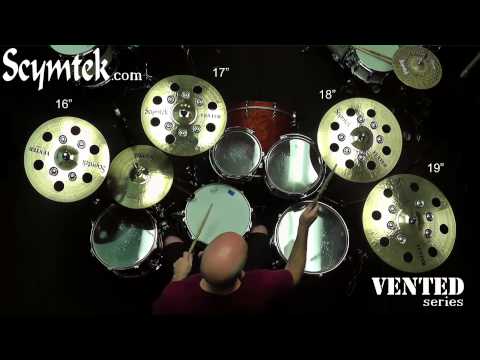 Scymtek Cymbals- Vented Jingle Crashes