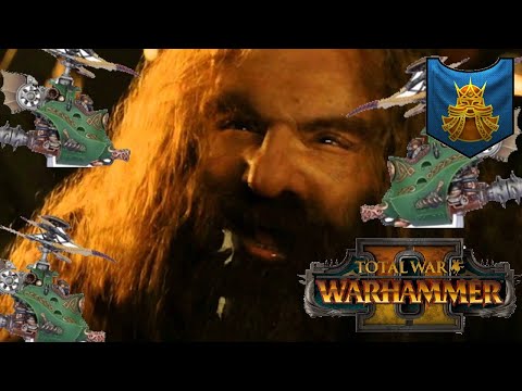 THE ROYAL DAWI AIRFORCE | Dwarfs vs Chaos - Total War Warhammer 2