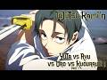 Yuta Vs Ryu Vs Uro Vs Kurourushi Part 1 Jujutsu Kaisen Season 3 Episode 12 Eng Sub 4K