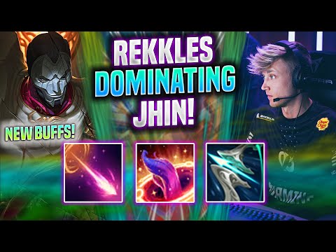 REKKLES DOMINATING WITH JHIN NEW BUFFS! - KC Rekkles Plays Jhin ADC vs Miss Fortune! | Season 2022