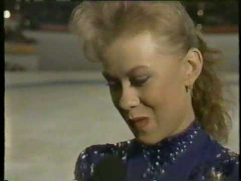 Oksana Baiul 1995 SkatesX2 Pre Competition Interview