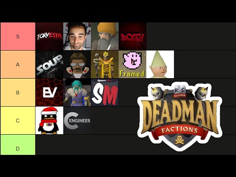 Deadman Factions Tier List
