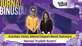 Konten Viral, Masa Depan Real: Bahaya Narasi &lsquo;Kuliah Scam&rsquo;