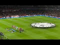 Champions League Anthem / Arsenal vs PSV Eindhoven / Emirates Stadium