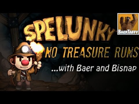 Spelunky No Treasure Runs with Bisnap