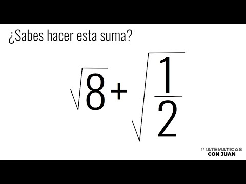 CÓMO SUMAR RAÍCES CUADRADAS. Matemáticas Básicas