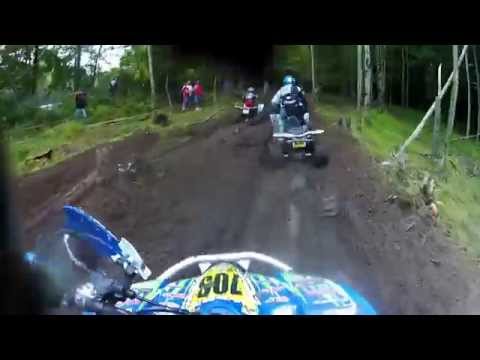2014 GNCC Round 10 (Can-Am Unadilla) DW Helmet Cam Lap 1 PM