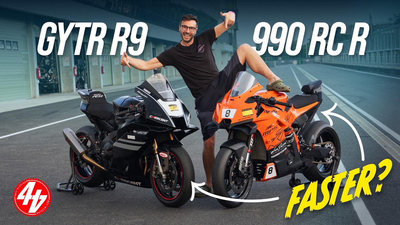 YAMAHA GYTR R9 vs KTM 990 RC R Cup | WHO WINS?