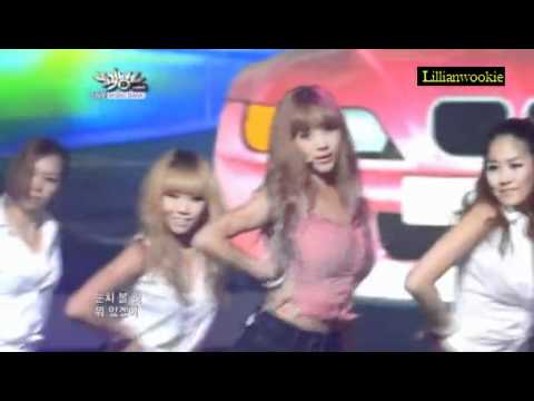 110902 Music bank -Top girl( G.NA)