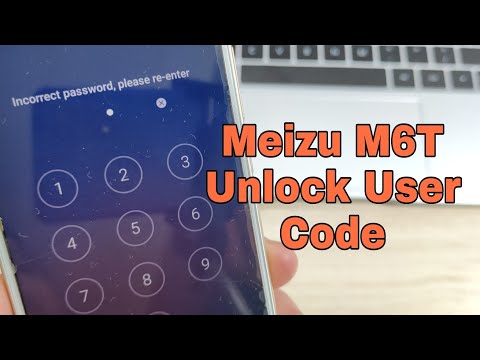 How to Hard reset Meizu M6T (M811H). Unlock pin, user code lock. Unlocktool.