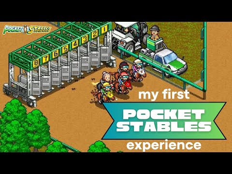 Trying Out a Different Horse Game - Pocket Stables - YouTube
