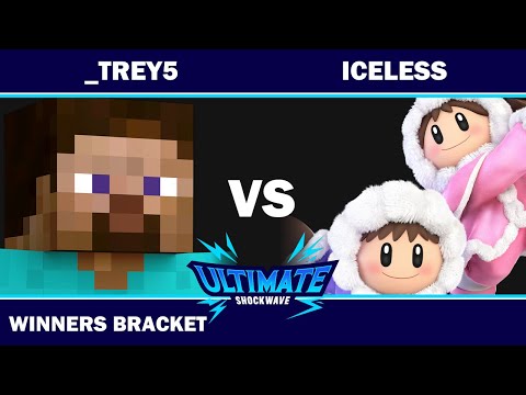 USW 129 - Winners Bracket - DRiP | _trey5 (Steve) VS ICeless (ICs) - SSBU Ultimate