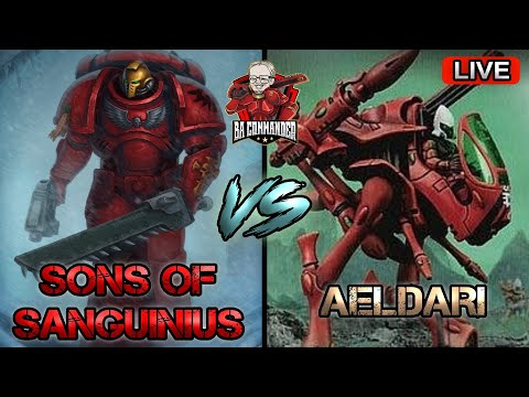 Blood Angels vs Aeldari (Battle Report)