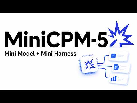 Video thumbnail: MiniCPM5 - Just How Good Can a 1B Model Be?