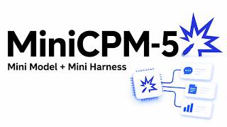 Thumbnail for MiniCPM5 - Just How Good Can a 1B Model Be?