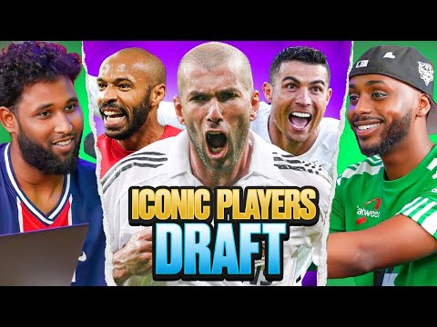 ICONIC FOOTBALLERS DRAFT CHALLENGE Ft Ronaldo, Zidane & Henry