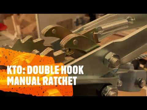 DOUBLE HOOK MANUAL WIRE RATCHET TIGHTENER