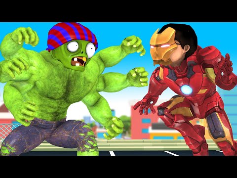 Avenger Hero Nick EVOLUTION Iron Man vs Team Giant Zombies save the world - Scary Teacher 3D Hero