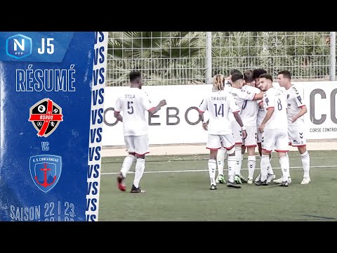 J5 | FC Borgo - US Concarneau (2-4), le résumé | National FFF 2022-2023