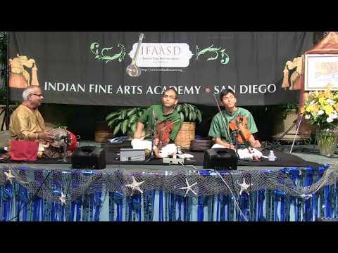 H V Srivatsan & Keshavan Srivatsan @ IFAA SD 2018  - Raghuvara nannu marava taguna