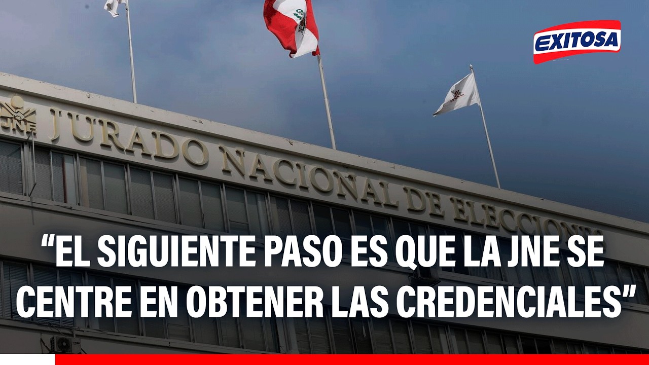 🔴🔵JNE proclamó a congresistas electos: Próximo paso es la entrega de credenciales, indica Elguera