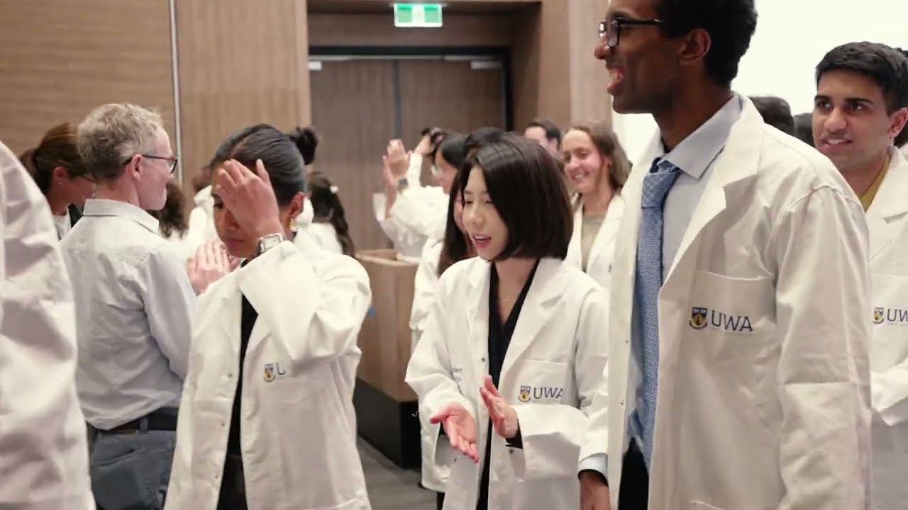 Meet our future doctors at UWA Medical School's White Coat Ceremony