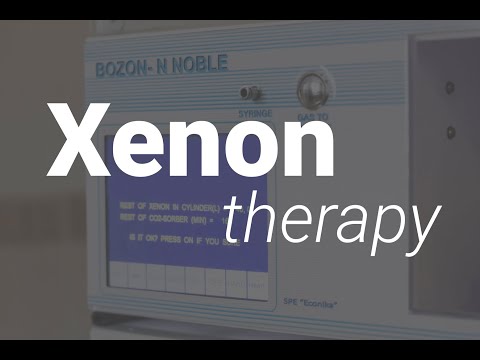 Xenon therapy with BOZON-N NOBLE